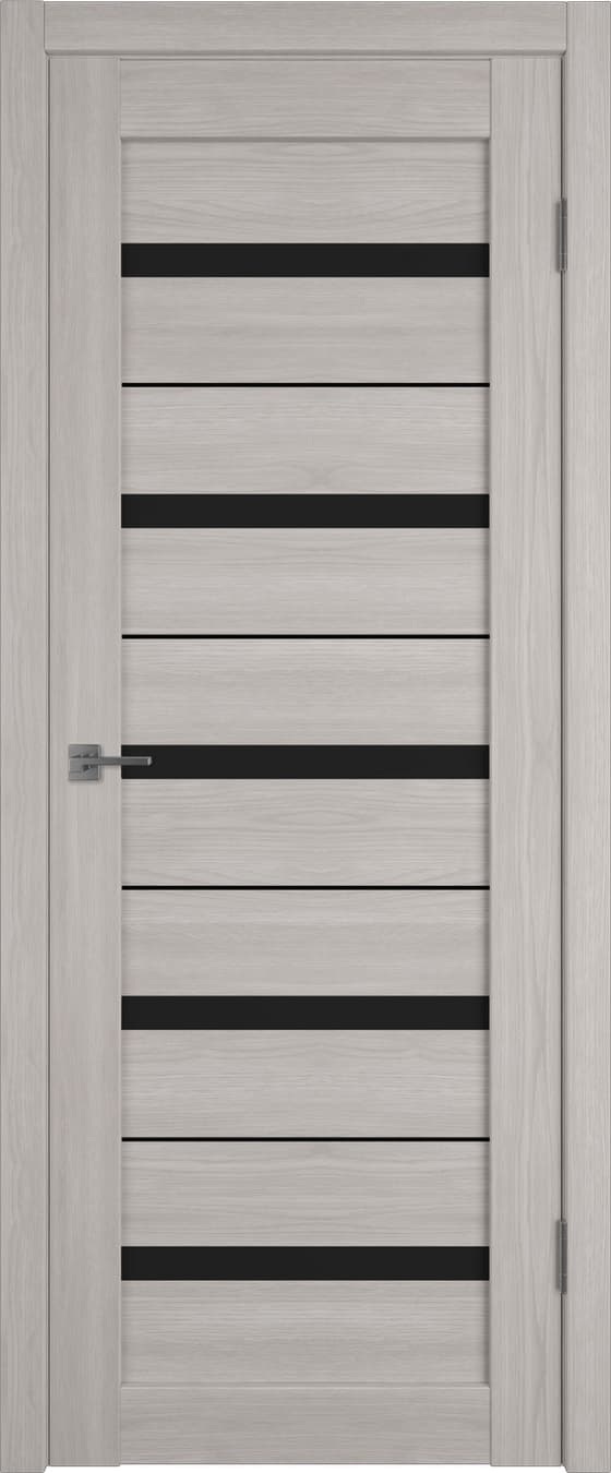 Atum Pro AL7 BLACK gloss 800*2000 Stone Oak молдинг черный